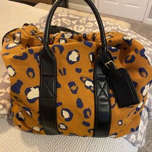 Leopard Duffel Bag
